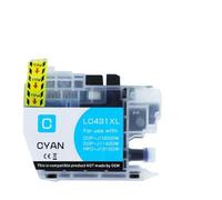 QBVHAEPY 1 PCS LC431XL Inkjet Ink Cartridge Compatible With DCP-J1050DW DCP-J1140DW MFC-J1010DW Printers 1 To 2 SET Replacement Ink(LC431XL-Cyan)