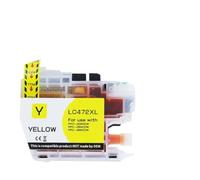 QBVHAEPY 1 PCS LC472XL Ink Cartridge Compatible With MFC-J2340DW MFC-J3540DW MFC-J3940DW Printers 1 To 2 SET Replacement Ink(LC472XL-Yellow)