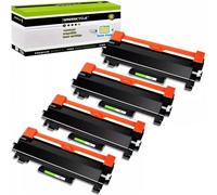QBVHAEPY 10PK TN760 Toner Cartridge Compatible With HL-L2350DW HL-L2370DW MFC-L2750DWXL Printers Replacement Printing Toner Yield 1 Pack(4PK TN760)