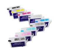 QBVHAEPY 30ML Refillable Ink Cartridge T7601 To T7609 With ARC Permanent Chip Compatible For SC-P600 Printer And Similar Models