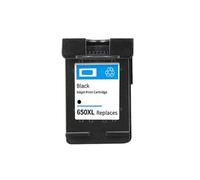 QBVHAEPY 650XL Compatible Ink Cartridge Works With 650 XL Printers Including Deskjet 1015 1515 2515 2545 2645 3515 3545 4515 4645 Models(BK(1PC))