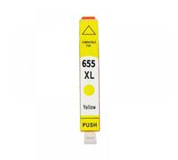 QBVHAEPY 655XL 655 655 Ink Cartridge Compatible With Deskjet Ink Advantage 3525 5525 4615 4625 4525 6520 6525 6625 Printers(Yellow 1PC)