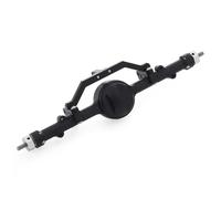 QBVHAEPY CNC Aluminum Front Rear Axle Set For 1 10 Scale RC Crawler Compatible With TF2 D110 II Axles Black(REAR AXLE)