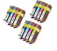 QBVHAEPY Compatible Ink Cartridge For 655 655XL H-655 Works With Deskjet Ink Advantage 3525 4615 4625 5525 6520 6525 Printers(3 SETS)