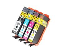 QBVHAEPY Compatible Ink Cartridge For 655 655XL H-655 Works With Deskjet Ink Advantage 3525 4615 4625 5525 6520 6525 Printers(1 SET)