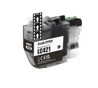QBVHAEPY Compatible Ink Cartridge LC421 421 421 For DCP-J1050DW MFC-J1010DW DCP-J1140DW Printers(1 BLACK)