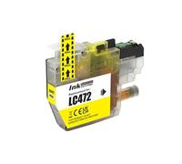 QBVHAEPY Compatible LC472 472 Standard Capacity Printer Ink Cartridge For MFC-J2340DW MFC-J3540DW MFC-J3940DW And Similar Models(1PCS YELLOW)
