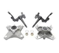 QBVHAEPY Full Set Left Right Knuckle Spindle With Wheel Hub Compatible With Automotive Motorcycle Parts ATV UTV Models Banshee Warrior YFZ YFM 250 350 QUAD BIKE For Part Number 8K1927225B 1G724-97012