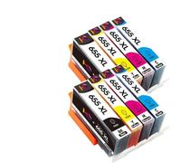 QBVHAEPY Ink Cartridge Compatible With 655 655xl 655 Works With Deskjet 3525 5525 4615 4625 4525 6520 6525 6625 Printers(8PCS FOR HP 655)