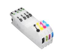 QBVHAEPY Lc203 Refillable Ink Cartridge Compatible With J4120 J4420 J4620 J4625 J5320 J5620 J5720 J480DW J680DW J880 J885 Printers With ARC Chip(LC203)