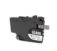 QBVHAEPY LC406 Ink Cartridge Compatible With Printers MFC-J5855DW MFC-J5955DW J6555DW HL-JF1 MFC-J4335DW MFC-J4345DW MFC-J4535DW(1PCS-BLACK)