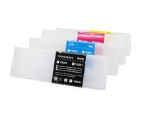 QBVHAEPY Refillable Ink Cartridge T6361 T6362 T6363 T6364 T6365 T6366 T6367 T6368 T6369 T636A T636B Compatible With 9908 7908 7890 9890 9710 7710 9910 7910 7900 Printer Supply(Cyan)