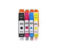 QBVHAEPY Replacement Ink Cartridge Compatible With 655 655XL 655 For Deskjet 3525 5525 4615 4625 4525 6520 6525 6625 Printers