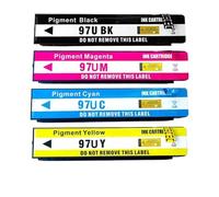 QBVHAEPY Universal Ink Cartridges 972A 973X 974A 975A 97UA 97UX Compatible With Pagewide Printers 352dw 377dw 377dn 452dn 452dw 477dn 477dw 552dw(97UA-1set)