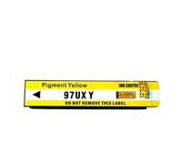 QBVHAEPY Universal Ink Cartridges 972A 973X 974A 975A 97UA 97UX Compatible With Pagewide Printers 352dw 377dw 377dn 452dn 452dw 477dn 477dw 552dw(97UX-Yellow-110ML)