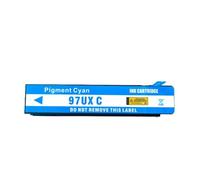 QBVHAEPY Universal Ink Cartridges 972A 973X 974A 975A 97UA 97UX Compatible With Pagewide Printers 352dw 377dw 377dn 452dn 452dw 477dn 477dw 552dw(97UX-Cyan-110ML)