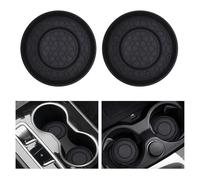 QBXKMHPN 2 Pcs Car Cup Holder Coaster, for Nissan Juke 2019-2024 Car Cup Coaster Shockproof Car Interior Accessories,A