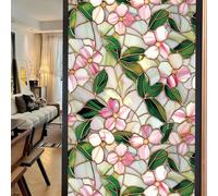 QBYRSSS Exquisite Tile Stickers Green Pink Peel and Stick Floor Tiles PVC Bathroom Waterproof Wall Stickers Kitchen Stick on Oilproof Tiles Self45x100cm/2pcs
