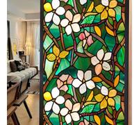 QBYRSSS Exquisite Tile Stickers Green Pink Peel and Stick Floor Tiles PVC Bathroom Waterproof Wall Stickers Kitchen Stick on Oilproof Tiles Self45x100cm/2pcs