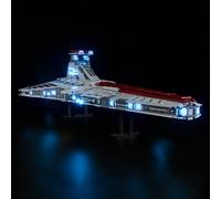 QC Ltbrcik Lighting Set for Lego 75367 Venator-Class Republic Attack Cruiser The Star Wars Movie Building Blocks Without Building Blocks Set