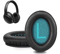 QC25 Ear Pads Cushions Replacement Compatible with Bose QC15 / QC25 / QC35 & 35 ii / QC2 / AE2 / AE2i / AE2W / Soundlink Headphones,Ear Muffs Memory Foam Earpads