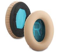 QC25 Earpads Replacement Ear Cushions Cover Compatible with Bose QuietComfort 35 25 15 2 / QC35 QC25 QC2 QC15 AE2 AE2i AE2w SoundLink SoundTrue Around-Ear Headphones Memory Foam Ear Pads