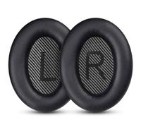 QC35 Ear Cushions Replacement, Professional Ear Pads Cushion for Bose QuietComfort 35, Earpads Compatible with Bose QC35 QC35 II Over-ear Headphones (Black-B)