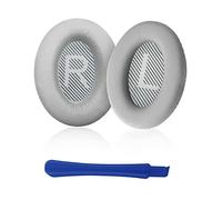 QC35 Ear Pads,Headphones Replacement Earpads,Ear Cushions for Bose QC35 II, QC25,QC45,QC2,QC15,AE2,AE2I Over-ear Headphones(grey)