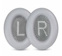 QC35 Earpads QC35 ii Ear Pads Ear Pads for Bose Quietcomfort 35/35ii/25/15, QC2 AE2/AE2i/AE2w, SoundLink/SoundTrue Around-Ear Headphones with Premium Memory Foam & Protein Leather (Grey)