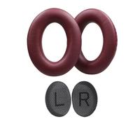 QC35 Headphones Earpads Protein Leather Replacement Set with Soft Cushions Cover Repair Part Replacement Protein Leather Earpads Ear Pad Ears Cushions