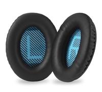 QC35 QC35ii Soft Protein Leather Ear Pads,VIIMAKE Replacement Earpads Cushions for Bose QuietComfort QC35 QC35II Headphones,High-Density Foam - Durable (QC35/QC35II Black)