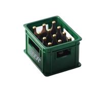 Qcbuegof 1/12 Scale Miniature Beer Box Beer Bottle with Box for Dollhouses Decoration with Like Designs Display Accessory Miniature Kitchen Decorations