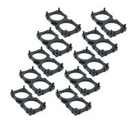 Qcbuegof 10Pcs 46160 Lithium Batteries Cell Holder Holder Bracket AntiVibration Case For Project 1x2Cell/1x3cell Battery Holder