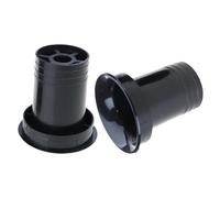 Qcbuegof 2 x Easy Installation Speaker Pipe for Home Theatre Car Speakers Improves Your Listening Experiences Subwoofer Ventilation