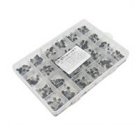 Qcbuegof 480PCS Assorted Transistors Containing 24 Different Models for Electronics Enthusiasts Storage Case for Quick Retrieval Electronic Part