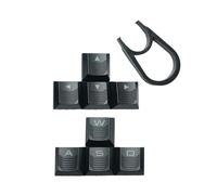 Qcbuegof 8pcs WASD and arrow key keys improve playing and typing mechanical keyboards RRPair Checked Keycap Design