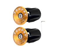 Qcbuegof Aluminium Alloys Bike Handload End Plugs Rattle Bike Handlebar End Plugs For Road Folding Bicycles Handlebar Plug