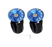 Qcbuegof Aluminium Alloys Bike Handload End Plugs Rattle Bike Handlebar End Plugs For Road Folding Bicycles Handlebar Plug