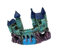 Qcbuegof Aquariums Rockeries Artificial Castles Crafts Simulation Landscape Landscaping Props Resins Aquarium Decorations