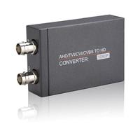 Qcbuegof BNC to HDMI Compatible Converter Adapter for Signal Conversion from AHDS CVIS TVIS CVBS to 1080p Video Converter Adapter AHDS TVIS CVIS CVBS Adapter