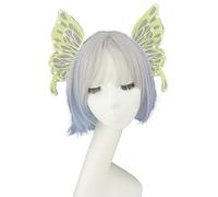 Qcbuegof Butterfly Veil Hair Accessory With Baroques Pearls Gothic Role Play Head For Fairys Costume Parties Role Play Head
