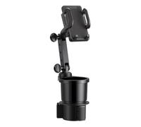 Qcbuegof Car Cup Phone Holder with Long Arm Adjustable Base Phone Stand Expander Phone Cup for Most Plastic Material Made of Phone