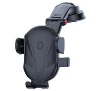 Qcbuegof Car Holder Dashboard Mount Mobile Phone Stand Car Clamp 360 Degree Rotating Holder Suction Cup Automotive