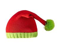 Qcbuegof Christmas Knitted Hat Unisex Santa Warm Winter Hat Family For Party And Gifts The Unisex Santa Give