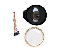 Qcbuegof Circular LCD Module 0.71in With SPI Port High Brightness For Electronics And IoTs Applications For Wearable Devices Circular LCD Screen