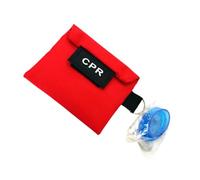 Qcbuegof Clear CPR Respiratory with Keyring for Easy Single Valving Comfortable Wear for Emergencies Emergencies CPR