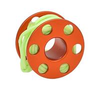 Qcbuegof Coil Finger Wheels Pendant Diving Wire Wheel Charm Aluminium Alloys Diving Small Finger Rolls Pendant Easy to Carry Small Wire Wheel Magic