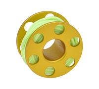 Qcbuegof Coil Finger Wheels Pendant Diving Wire Wheel Charm Aluminium Alloys Diving Small Finger Rolls Pendant Easy to Carry Small Wire Wheel Magic