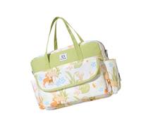 Qcbuegof Colourful Mother Handbag Travel Bag Trend Waterproof Changing Bag Functional Crossbody Designs Bag For The Expectation Of Mother Stylish Parent Bag, The Green Field