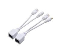 Qcbuegof Conversion Passive Injectors and Splitters for Cameras Ethernet Extender Implementation Passive Performance Over Ethernet